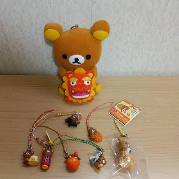 지역 한정 리락쿠마 스트랩 매듭 묶음 판매