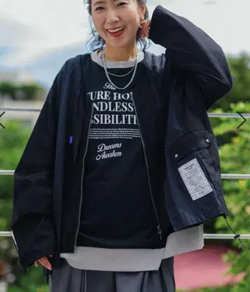 니코앤드 be with M 미사요 밀리 리메이크 자켓 블랙