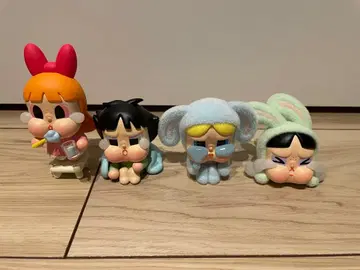 CRYBABY x 파워퍼프걸스 4개 세트
