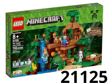 LEGO 레고 마인크래프트 정글 트리 하우스 21125