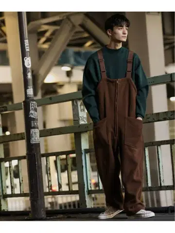 니코앤드 플리스 오버롤 M 사이즈 택없는 새상품