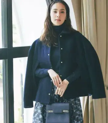 seven ten by miho kawahito 울 모사 하프 코트