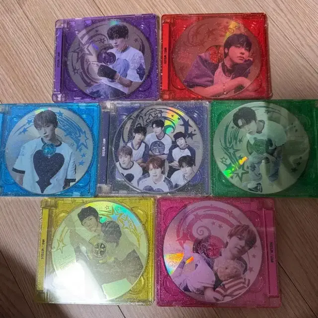 (미개봉) 엔시티 위시 컬러 쥬얼 앨범 리쿠 유우시 사쿠야 시온 재희 료