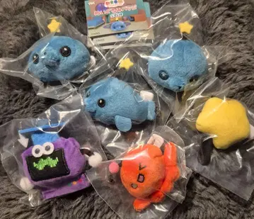 교육 방송 인형 배지 타마 박사 파울 아이콘 전6종 컴프 익명