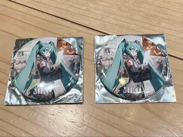 하츠네 미쿠 캔뱃지 2개 세트