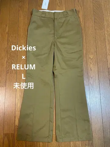Dickies x RELUM 사이즈 L 슬림 플레어 팬츠 미사용
