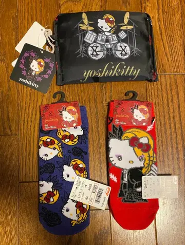 yoshikitty 에코백 양말 x 2