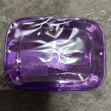 얀체온텐바르 PVC 파우치 퍼플 (소)
