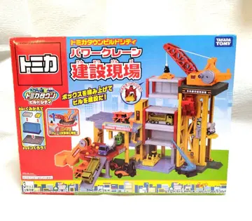 [ USED ] 토미카 파워크레인 건설 현장
