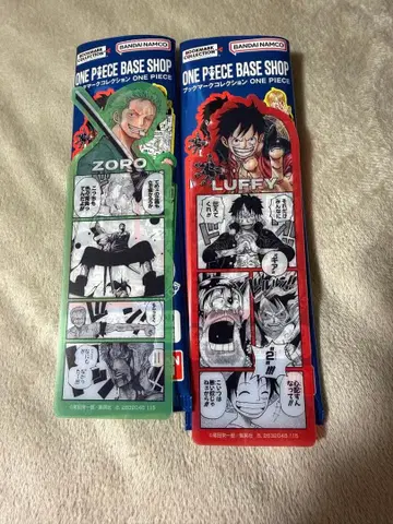 ONEPIECE BASE SHOP 북마크 컬렉션 루피&조로