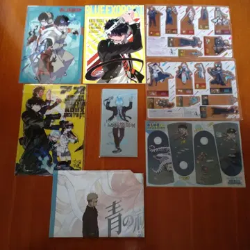 점프 스퀘어 청의 엑소시스트 부록 8종 세트