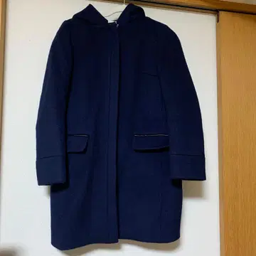 IENA 울 코트 네이비 40