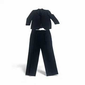 블랙 비즈니스 정장 (자켓 팬츠 세트)