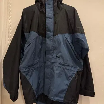 헬리 한센 마운틴 후드티 M 블랙 블루 스칸자