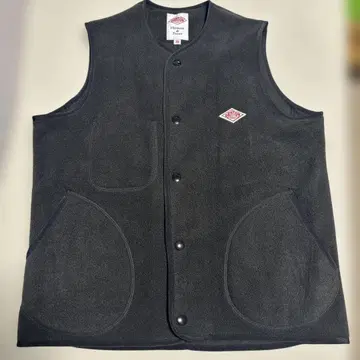 미사용 단톤 플리스 베스트