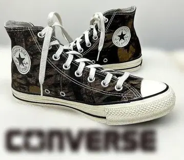 새상품급 컨버스 올스타 CONVERSE 카모플라주 카모플라쥬 US 7.5