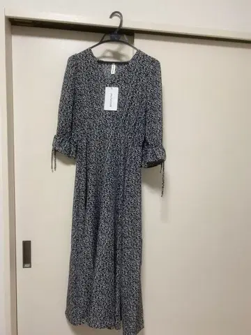 JUNOAH 꽃무늬 롱 원피스