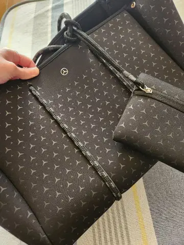 메르세데스 벤츠 토트백 블랙