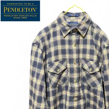 Pendleton 스트릿 셔츠 체크 셔츠 더블 페이스