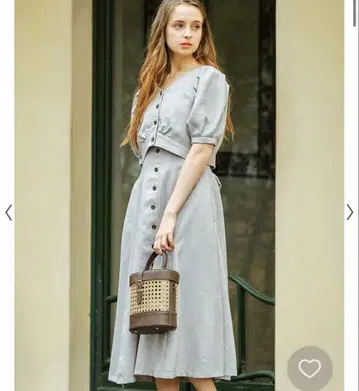 Noela / 린넨 터치 원피스