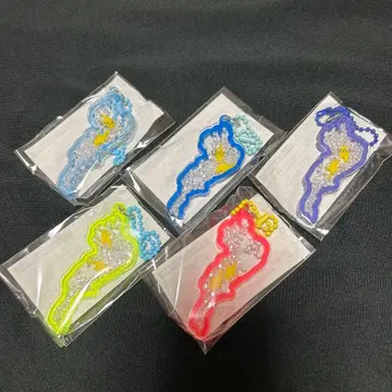 비와코 키링 썬더 쿠사츠 5색 컴플리트