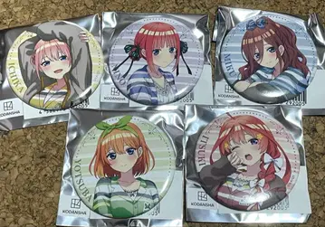 5등분의 신부 mayla 캔뱃지 5쌍둥이 세트