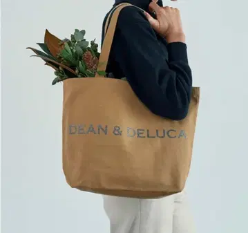 미사용 새상품 DEAN&DELUCA 차리티 토트 2025 카페오레 L
