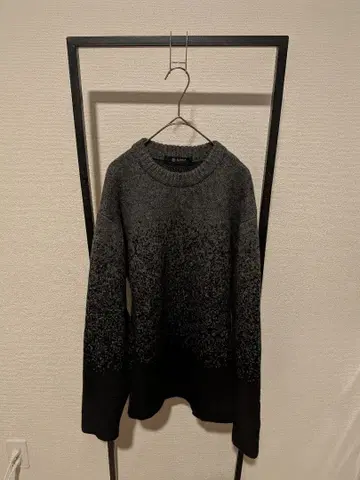 나노 유니버스 그라데이션 자카드 니트 그레이 S 사이즈 워셔블