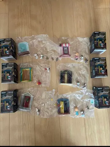 스누피 도어 스토리 전종 컴플리트 세트