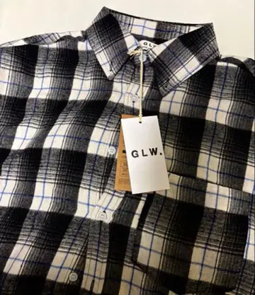 태민 착용 체크 셔츠 S