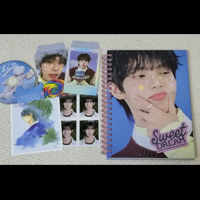 최립우 sweet dream 개봉 앨범 풀세트 원가 양도