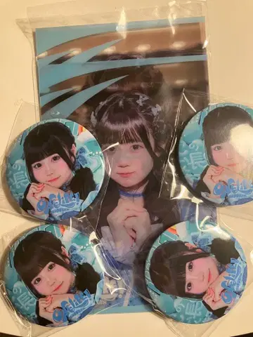 무지개 깃털 미니 캔뱃지, 클리어 카드