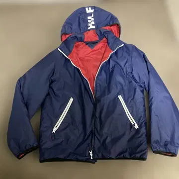 TOMMY HILFIGER 후드 부착 나일론 자켓 L 사이즈