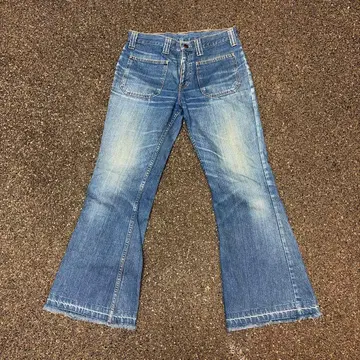 70s 리바이스 청바지 화이트 택 E