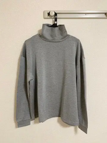 KAIKO 그레이 하이넥 트레이닝복