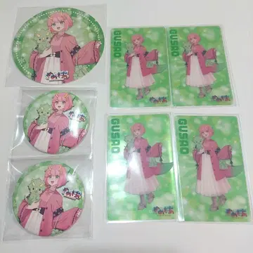 메메마을 RED 도쿄 타워 구사오 씨 랜덤 캔뱃지 등신 클리어 카드