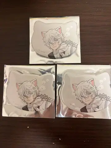 문호 스트레이독스 난자타운 인등노마치 관광기 니콜라이 고양이형 캔뱃지