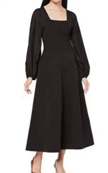 프레이 아이디 볼륨 슬리브 홀 원피스