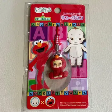 [초레어] 큐피 세서미 스트릿 엘모 끈 스트랩 큐션