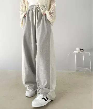 오버 사이즈 스웨트 팬츠 Java XL