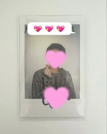 츠보쿠라 야스하루 잡지 경품 폴라로이드 사인 포함