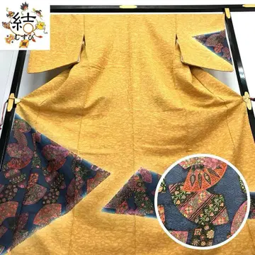 MK-1163 부츠케 토르 사이즈 금통사 지사에 화문 사야형 지문 치자색