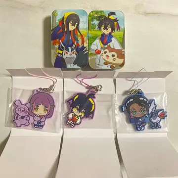 포켓몬 트레이너즈 스구리 제유 쁘띠캔 러버 스트랩 컬렉션