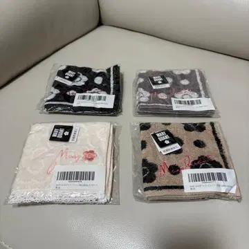조합 자유 2개 세트!! Mary Quant 여성용 손수건