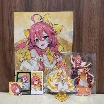 니지산지 시시도 아카리 굿즈 세트