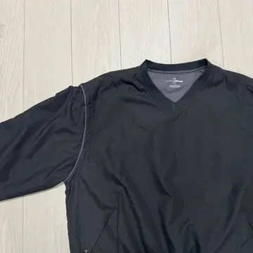 GRANDSLAM 나일론 V넥 자켓 블랙 소매 탈부착 가능