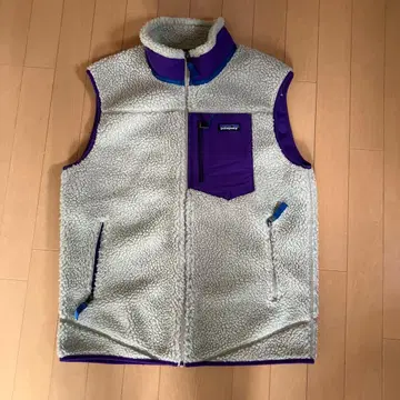 patagonia 파타고니아 레트로 X 베스트 퍼플 L