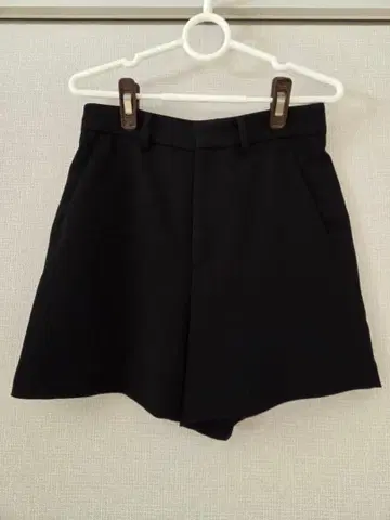 NOBLE 트라페즈 숏팬츠 36사이즈 블랙