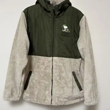 PEANUTS 스누피 플리스 자켓 L