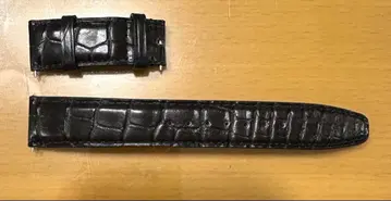 [ 가격 인하 ] IWC 정품 포르투기저 블랙 벨트 20mm 18mm